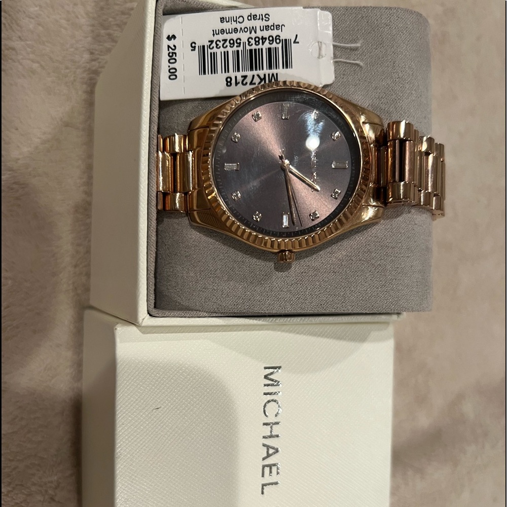 Michael Kors gold womens watch
